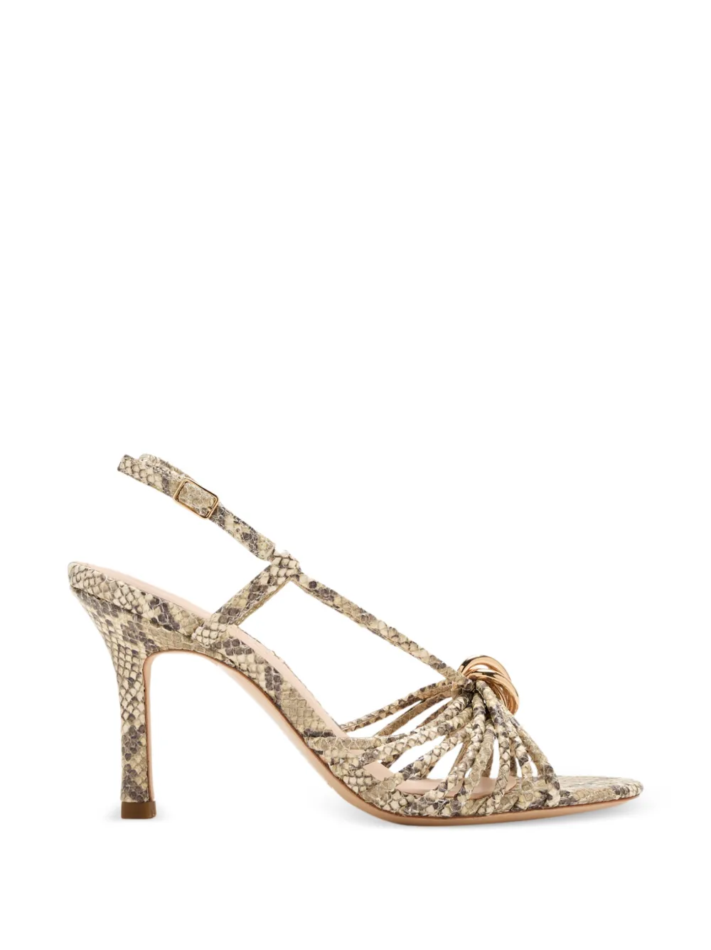 Loeffler Randall Mareka snake-effect sandals