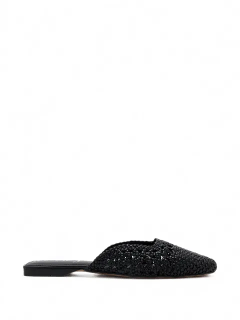 Sam Edelman Nola woven flat mules