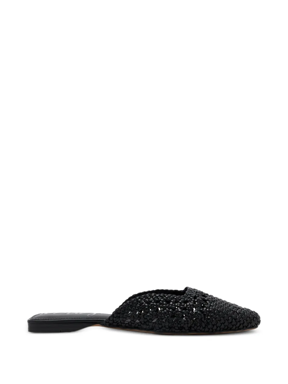Sam Edelman Nola woven flat mules Zwart