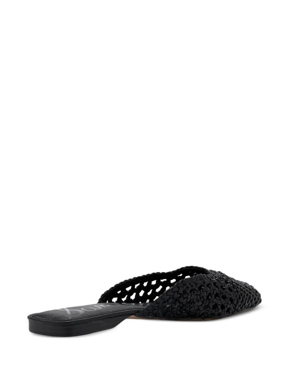 Sam Edelman Nola woven flat mules Zwart