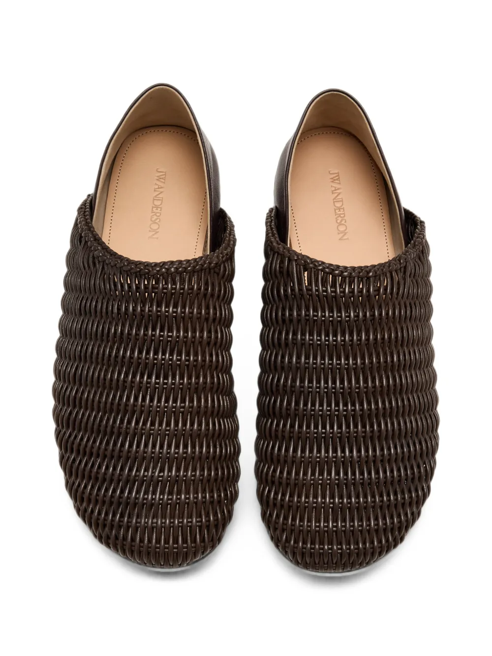 JW Anderson woven-design loafers Bruin