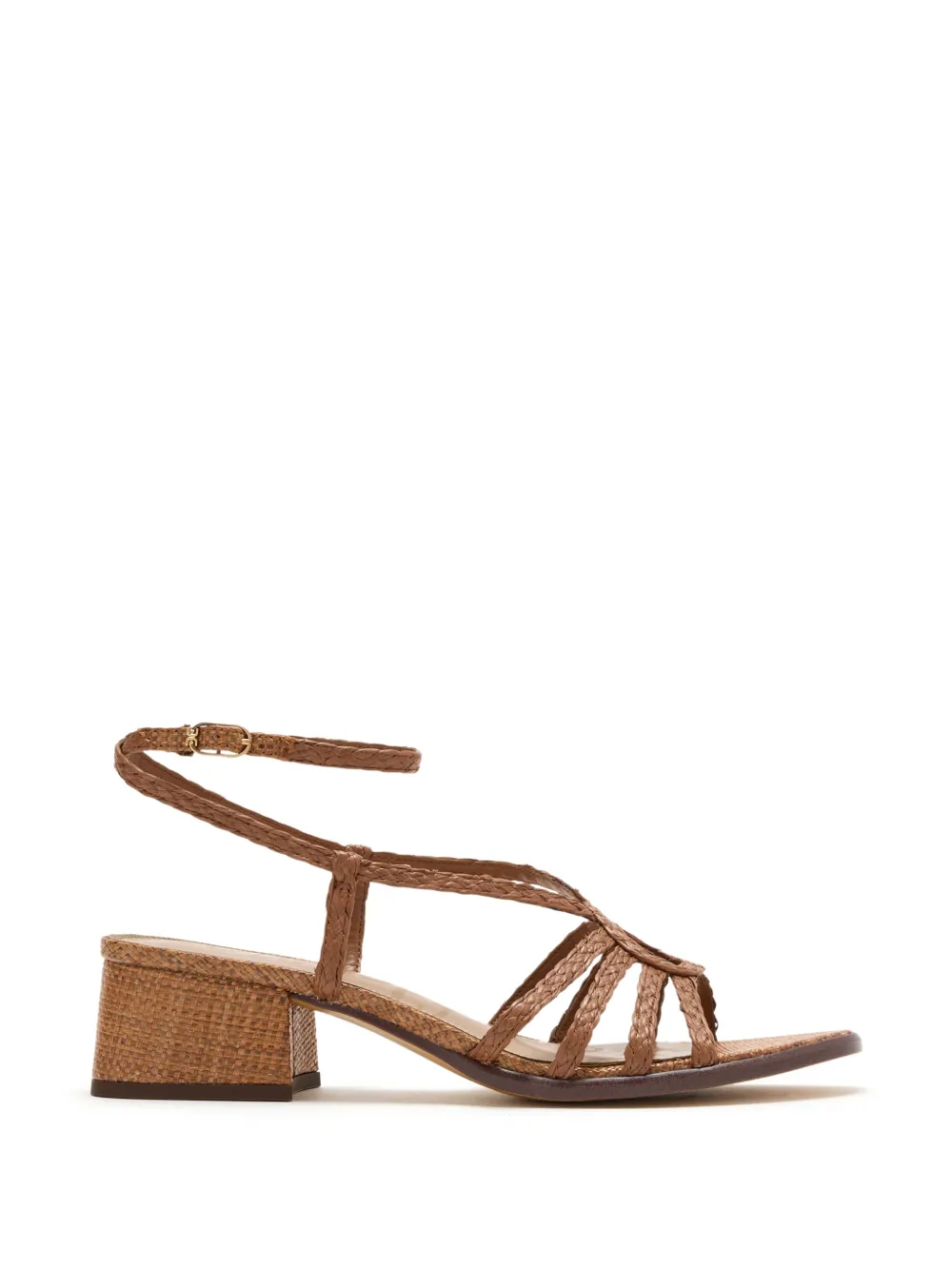 Sam Edelman 플레처 브레이디드 라피아 샌들 | 브라운 | Image 1