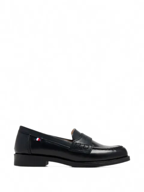 Tommy Hilfiger Junior calf leather loafers
