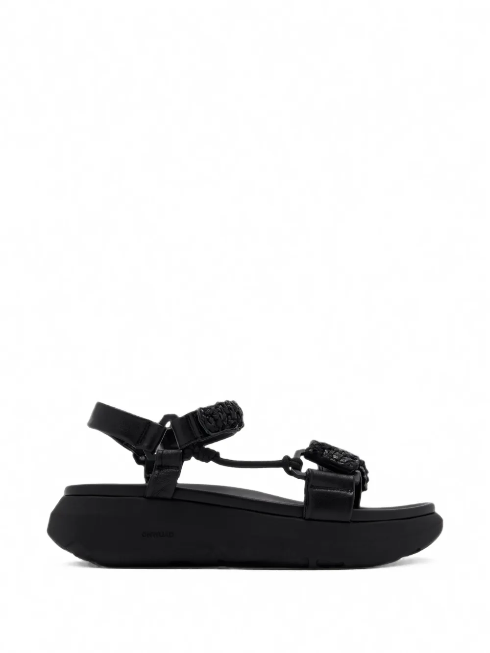 ONWUAD Gabe woven-leather platform sandals