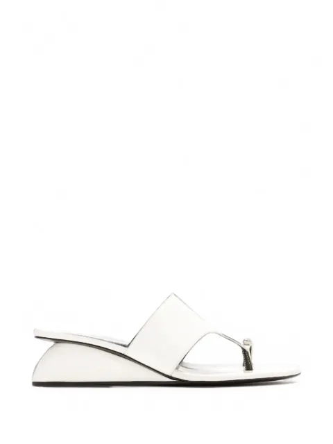Tory Burch Pierced wedge sandals