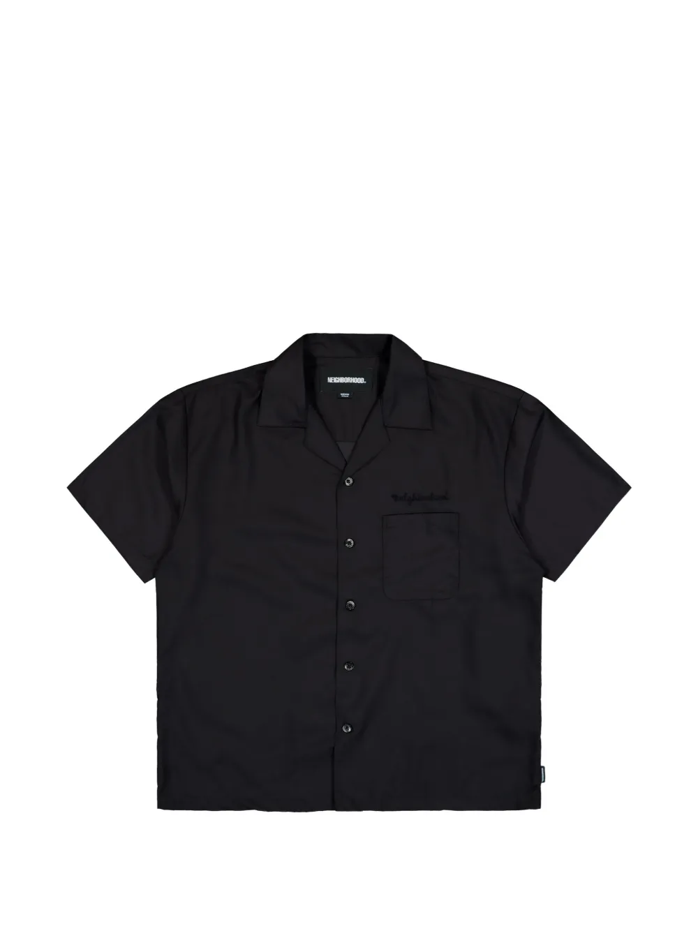 Neighborhood Hawaiian embroidered logo shirt
