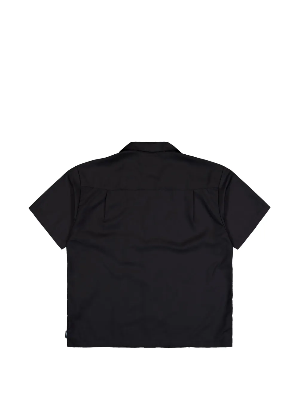 Neighborhood Hawaiian embroidered logo shirt Zwart