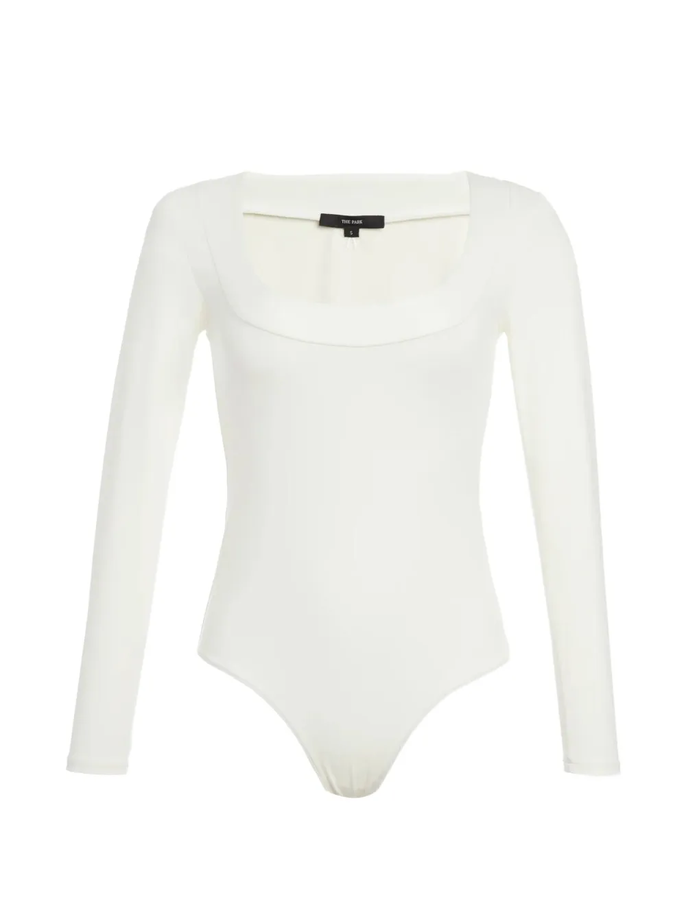 THE PARK Maranda scoop-neck long-sleeve bodysuit