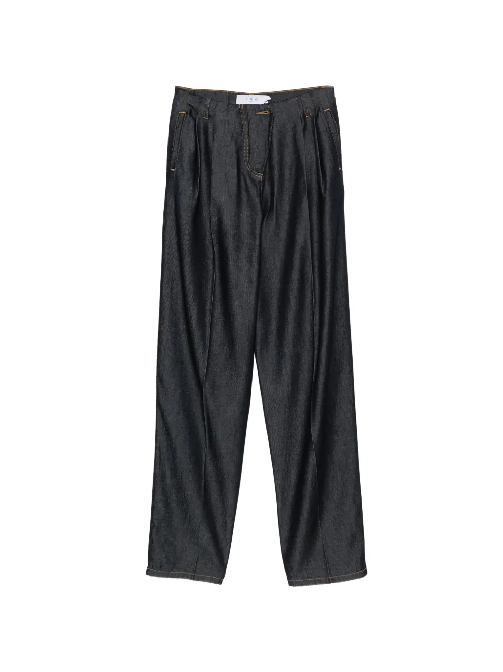 IRO pleated wide-leg jeans
