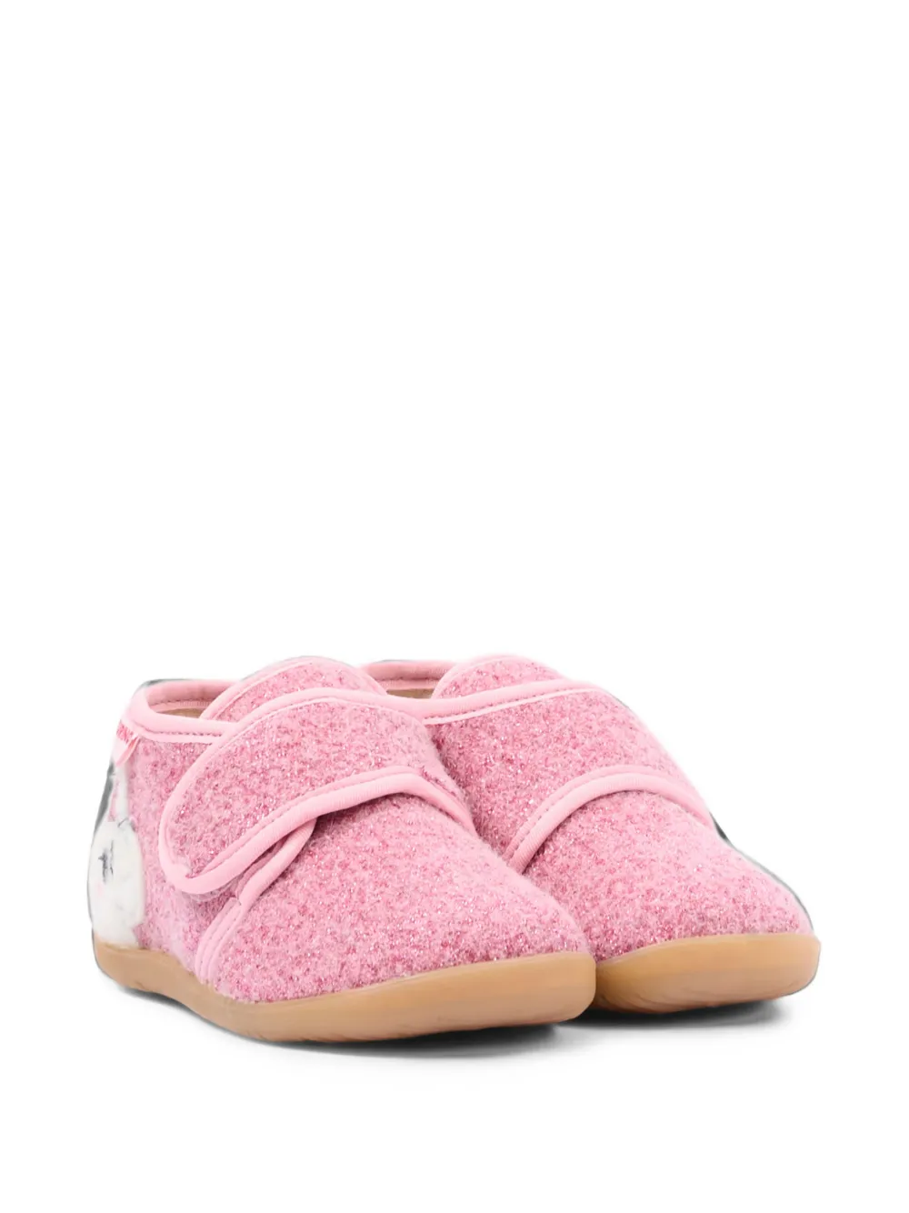 NATURINO unicorn-patch touch-strap sneakers - Rosa