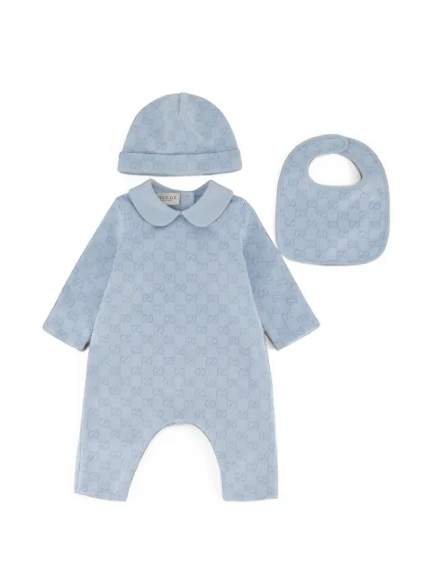 Gucci Kids GG-print romper (set of three)