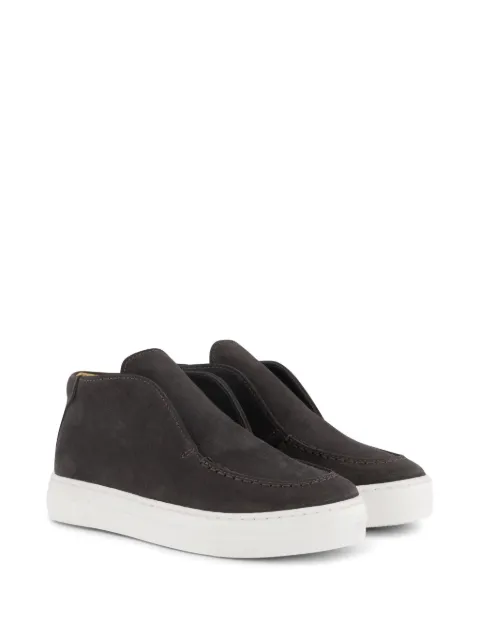 Andrea Montelpare bottes en daim