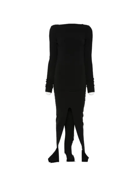 Rick Owens Tight open-back maxi dress