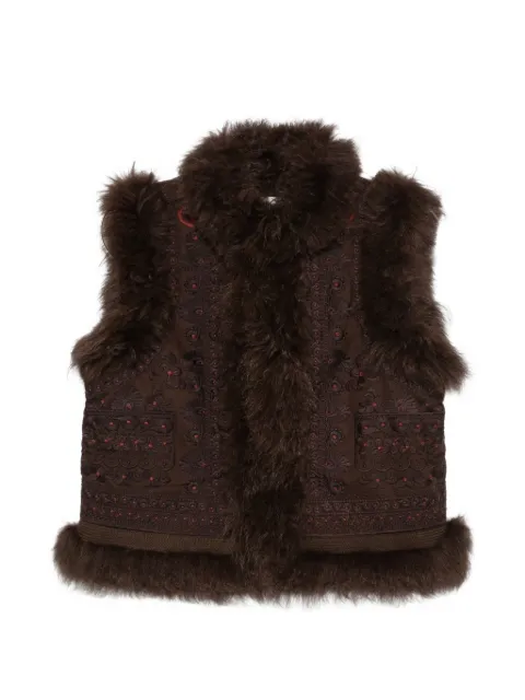 Antik Batik Sando embroidered gilet