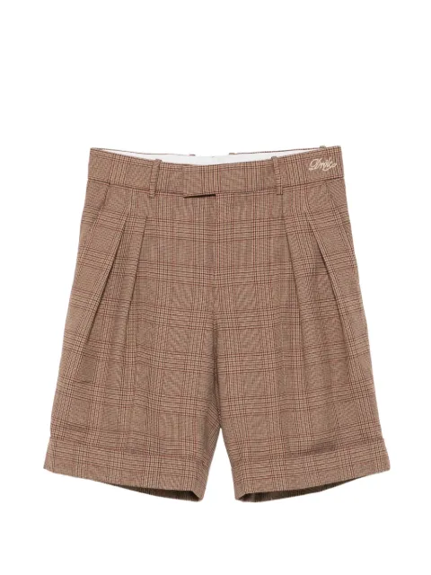 Drôle De Monsieur Prince of Wales tailored shorts