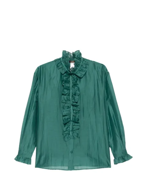 TWINSET blouse à effet transparence