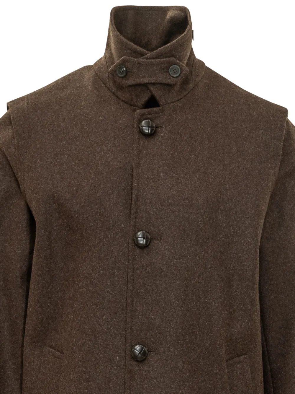 SCHNEIDERS Alexander jas met knopen Bruin