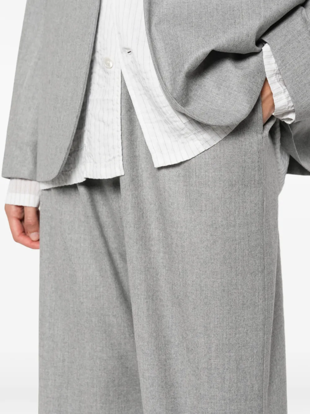 Sofie D'hoore Broek met elastische taille Grijs