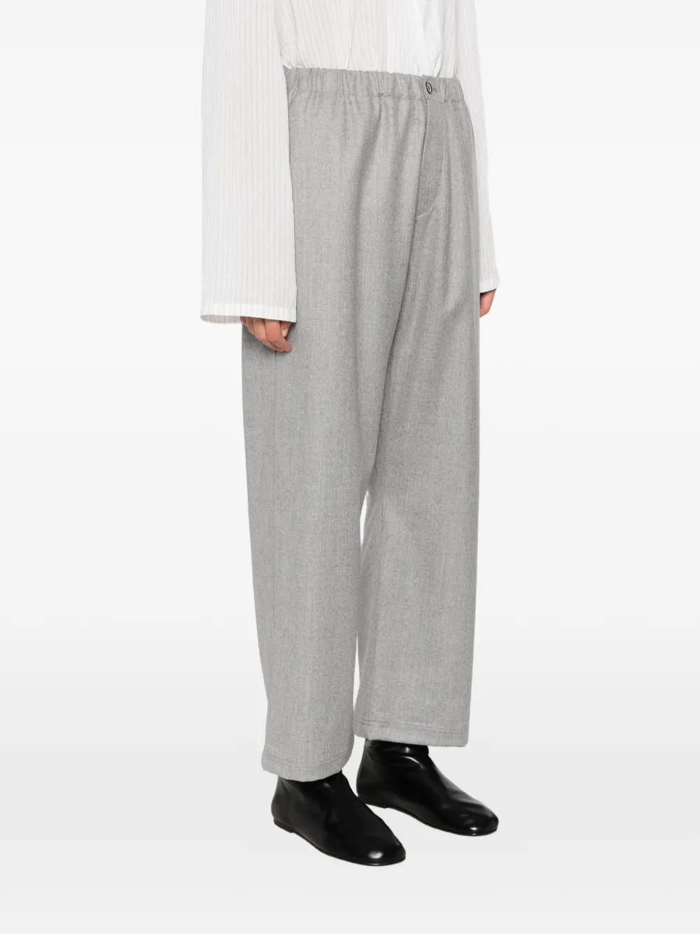 Sofie D'hoore Broek met elastische taille Grijs