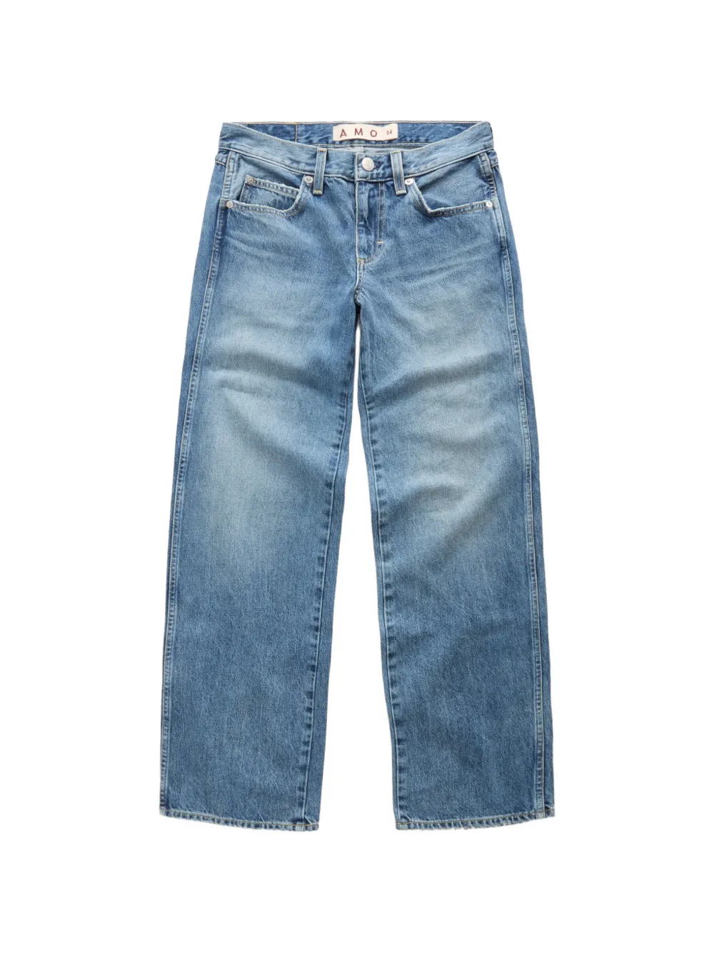AMO Odette Jeans mit ausgewaschenem Effekt - Blau