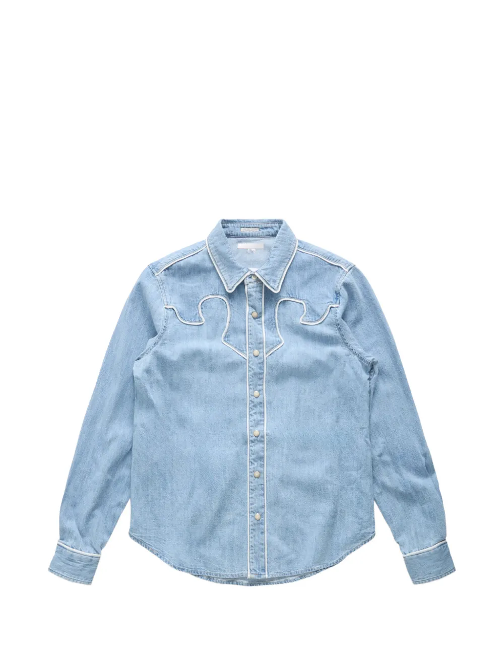 MOTHER The Country Exe's piped-trim shirt