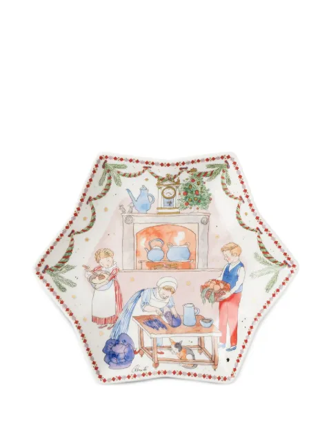 HUTSCHENREUTHER Christmas Feast star-shaped bowl
