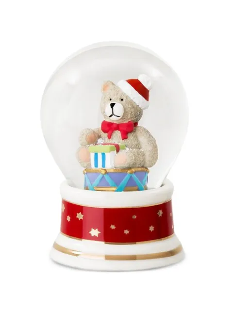 HUTSCHENREUTHER Christmas bear snow globe