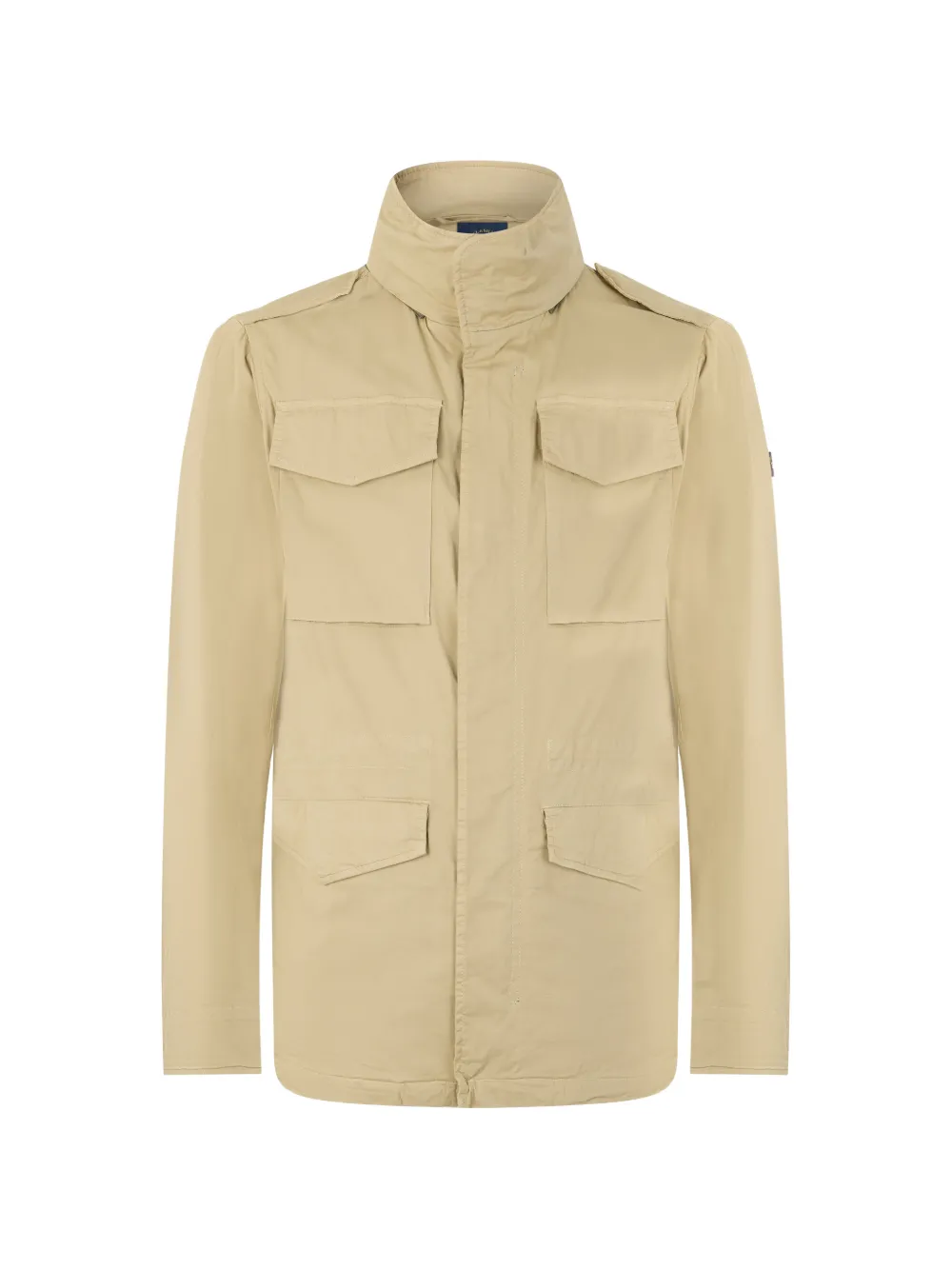 Paul & Shark flap-pocket high-neck jacket
