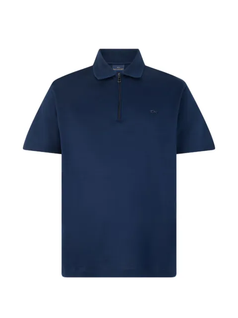 Paul & Shark zip-fastening short-sleeve polo shirt