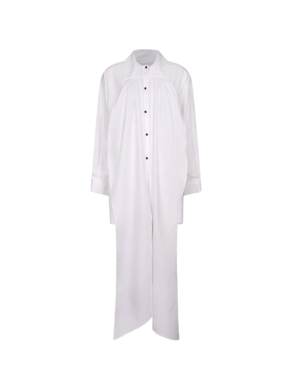 Emporio Armani chemise plissée - Blanc Emporio Armani chemise plissée - Blanc