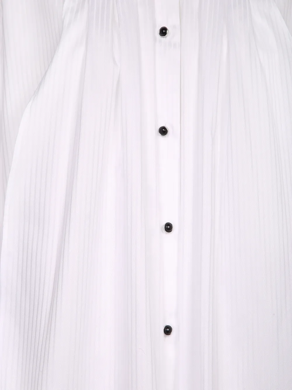 Emporio Armani Blouse met vlakken en plooien Wit