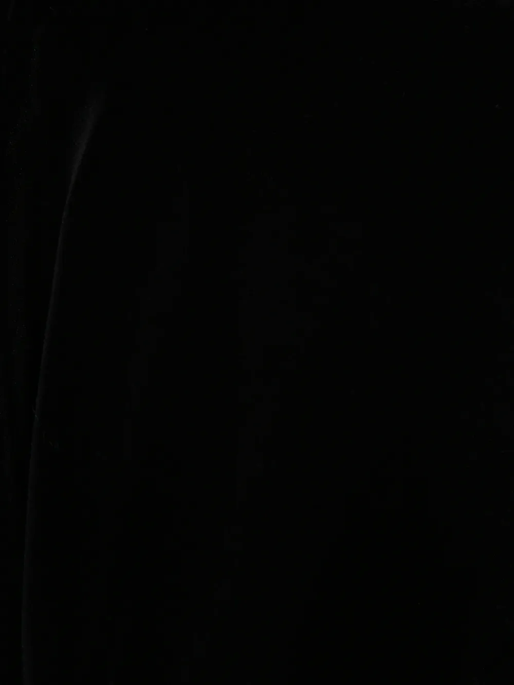 Emporio Armani velvet skirt Zwart