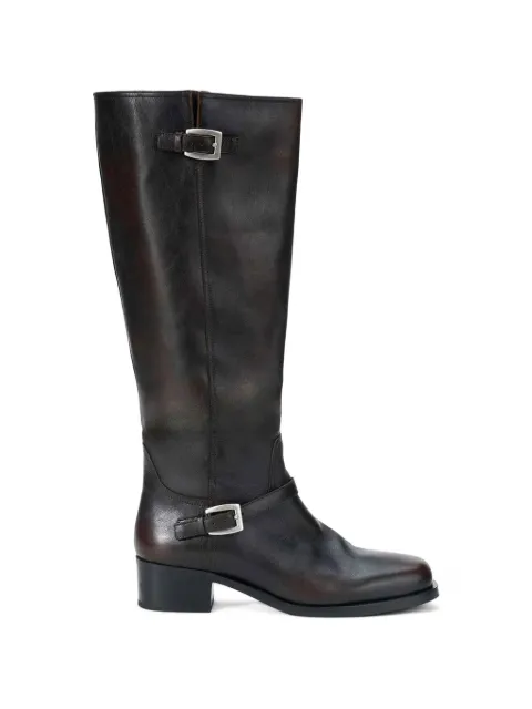 STAUD Brooklyn buckle-detail knee-high boots