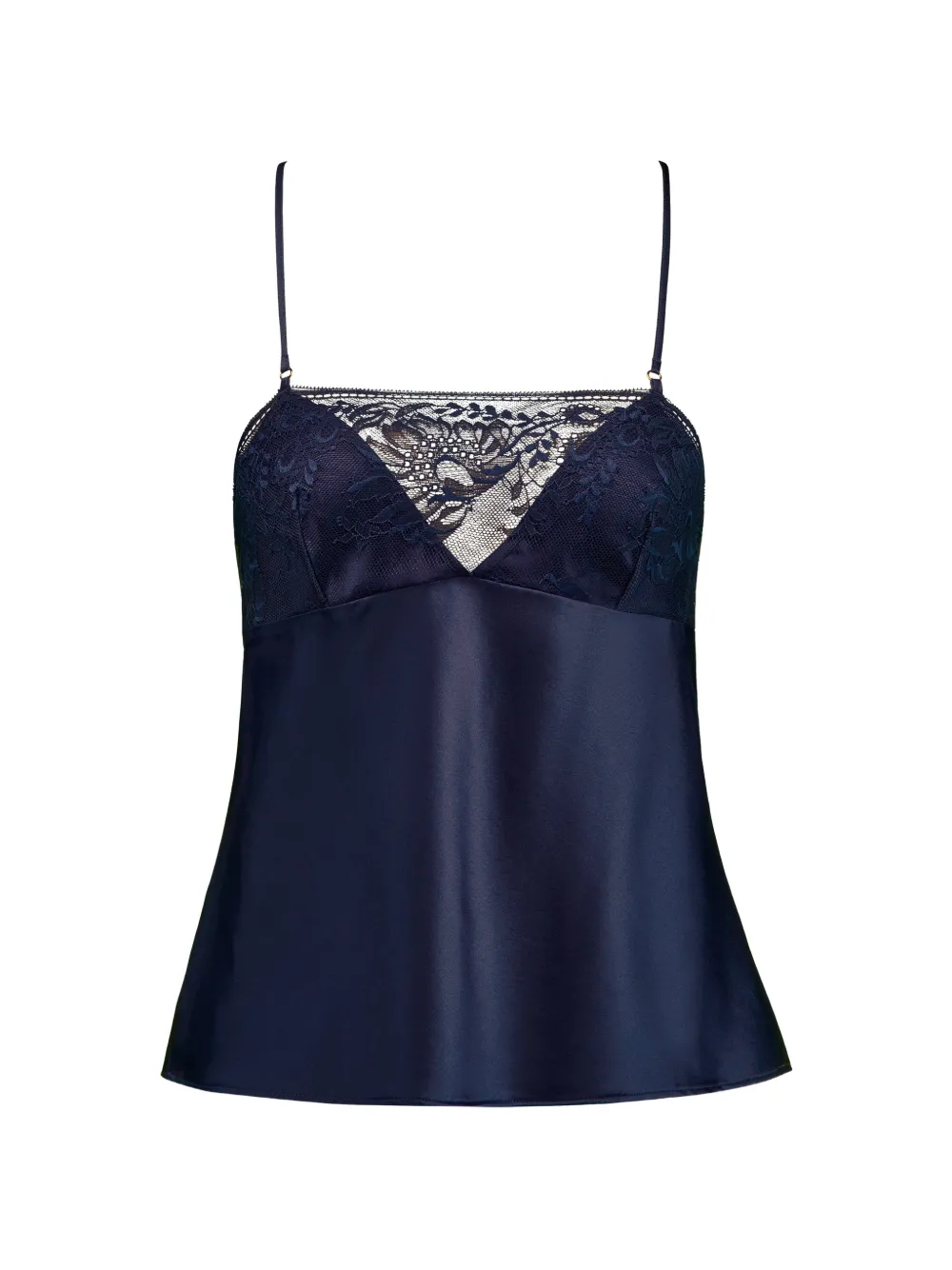 Aubade haut de pyjama Midnight Whisper bordé de dentelle - Bleu Aubade haut de pyjama Midnight Whisper bordé de dentelle - Bleu