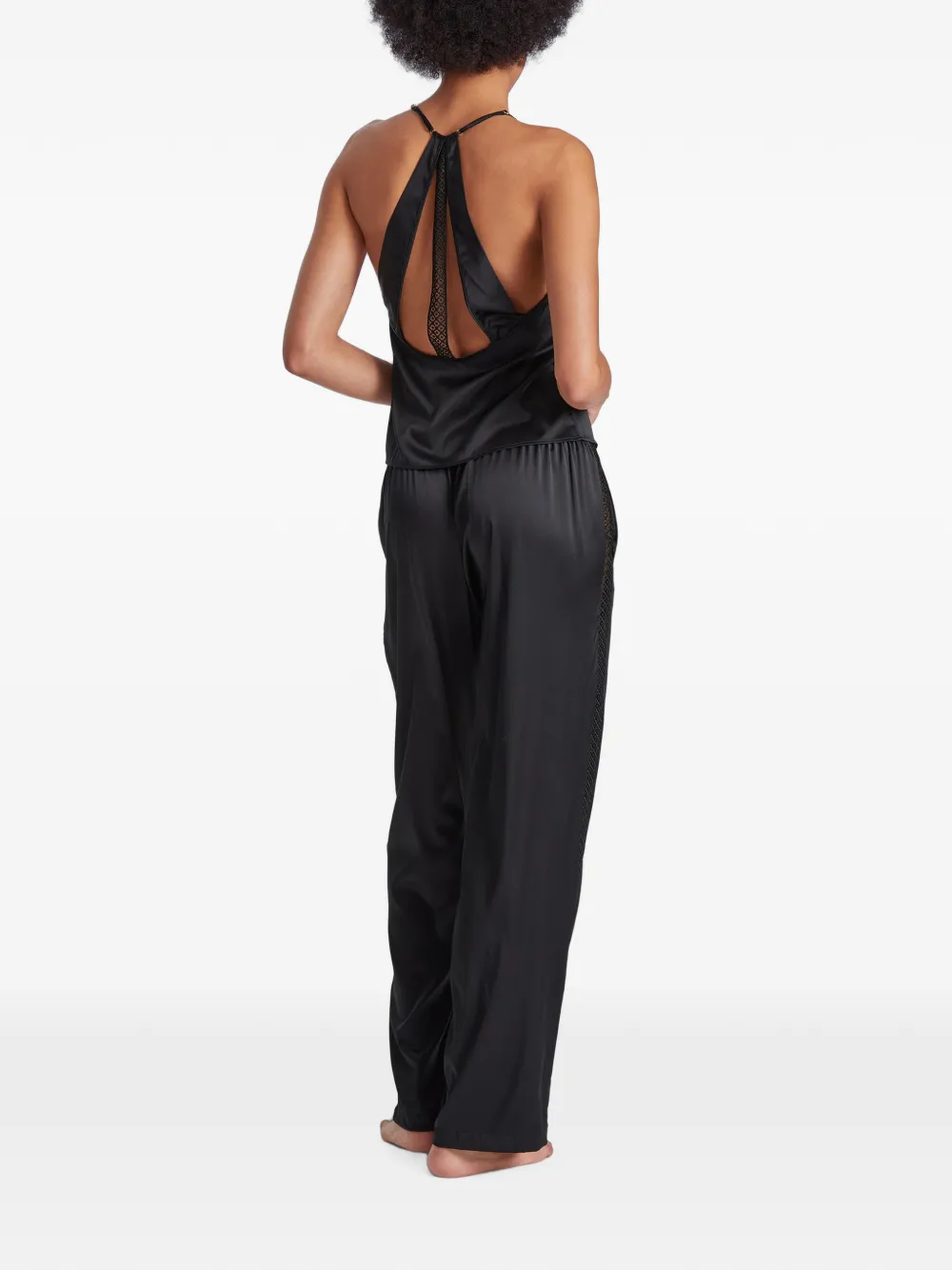 Aubade Silk Desire pyjamabroek Zwart