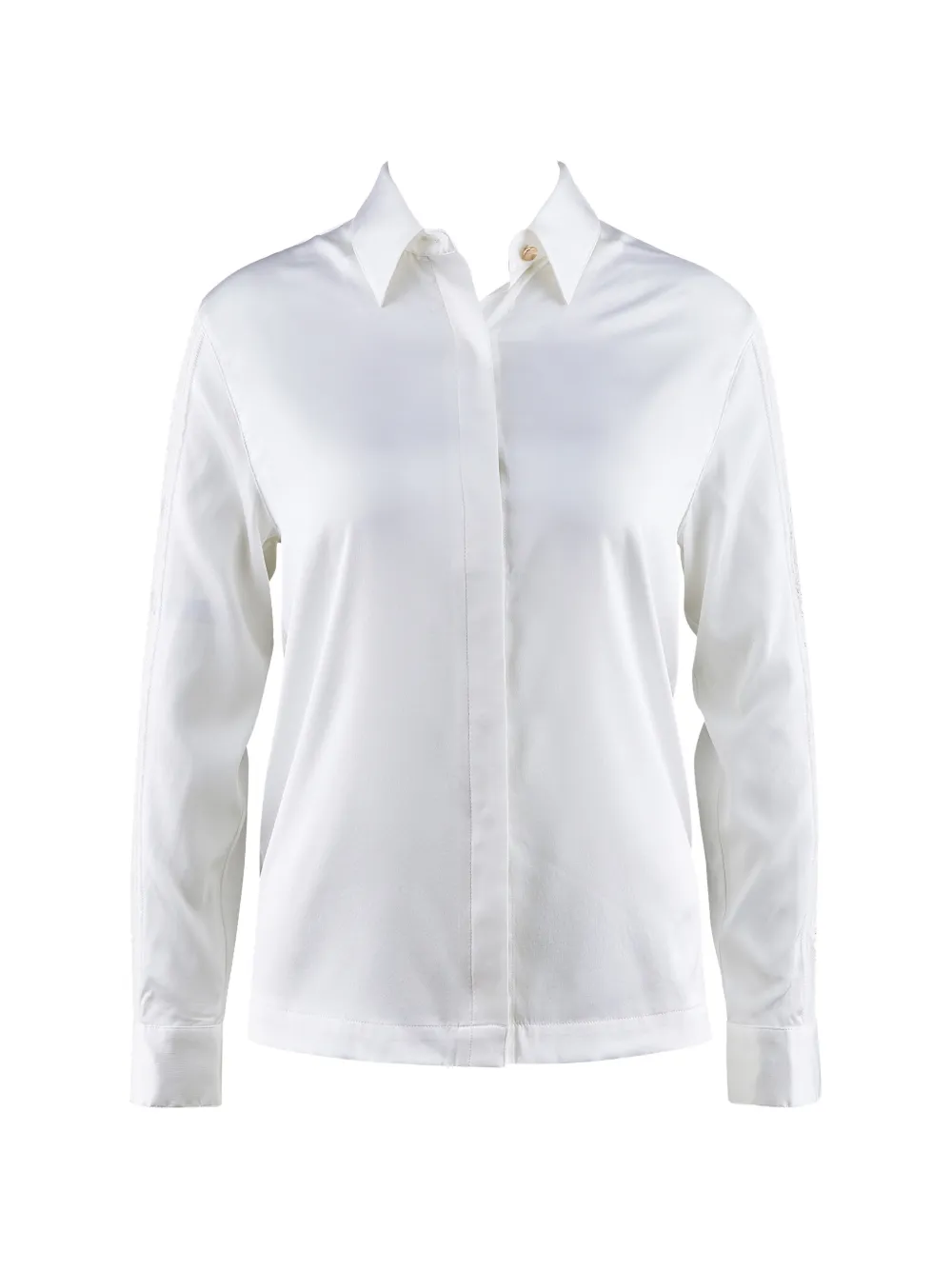 Aubade lace-panelled shirt