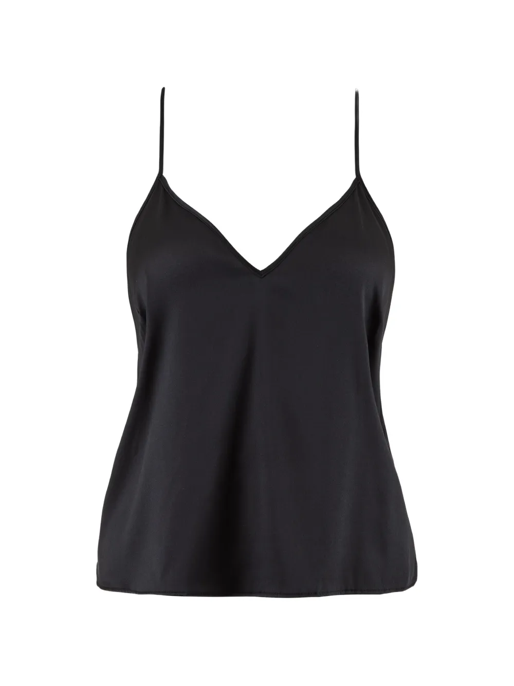 Aubade Silk Desire lace-trim pyjama top