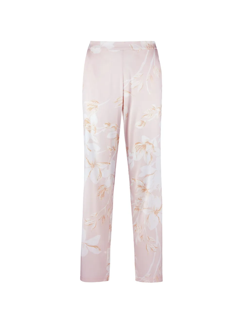 Aubade pantalon de pyjama Silk By Night à fleurs - Tons neutres