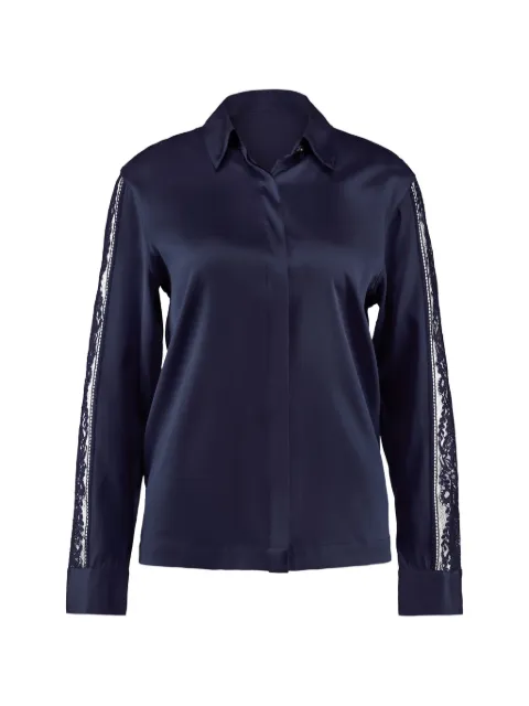 Aubade Midnight Whisper lace-panelled pyjama top