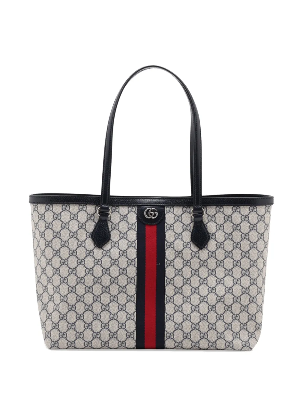 Gucci Pre-Owned 2016-2026 Medium GG Supreme Web Ophidia tote bag - Tons neutres