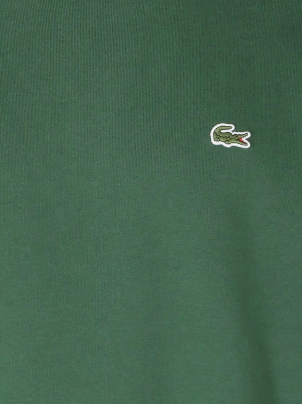 Lacoste Sweater met logopatch Groen