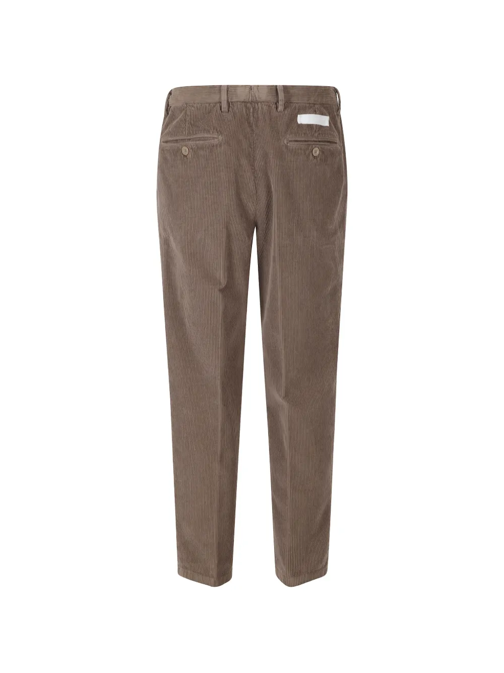 Briglia 1949 Portobello pleated corduroy trousers Bruin