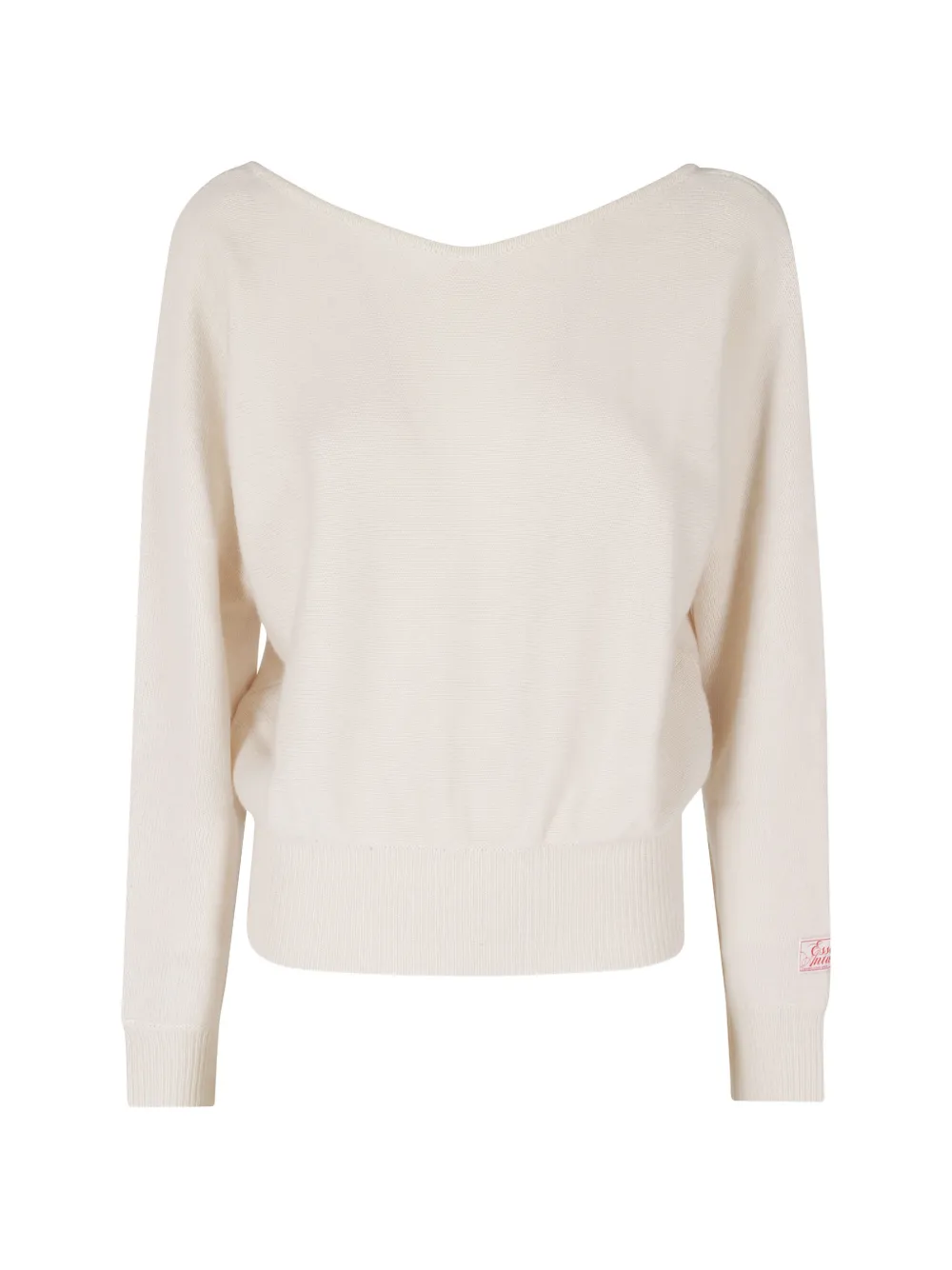 Essentiel Antwerp Kage V-neck sweater - Weiß