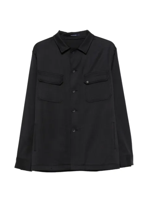 Tagliatore button-up chest-pocket jacket