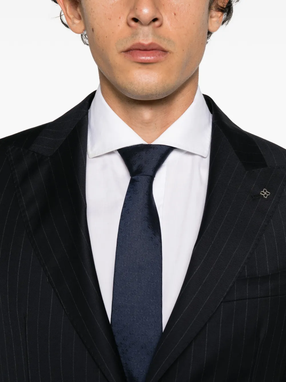Tagliatore pinstripe-pattern suit Blauw