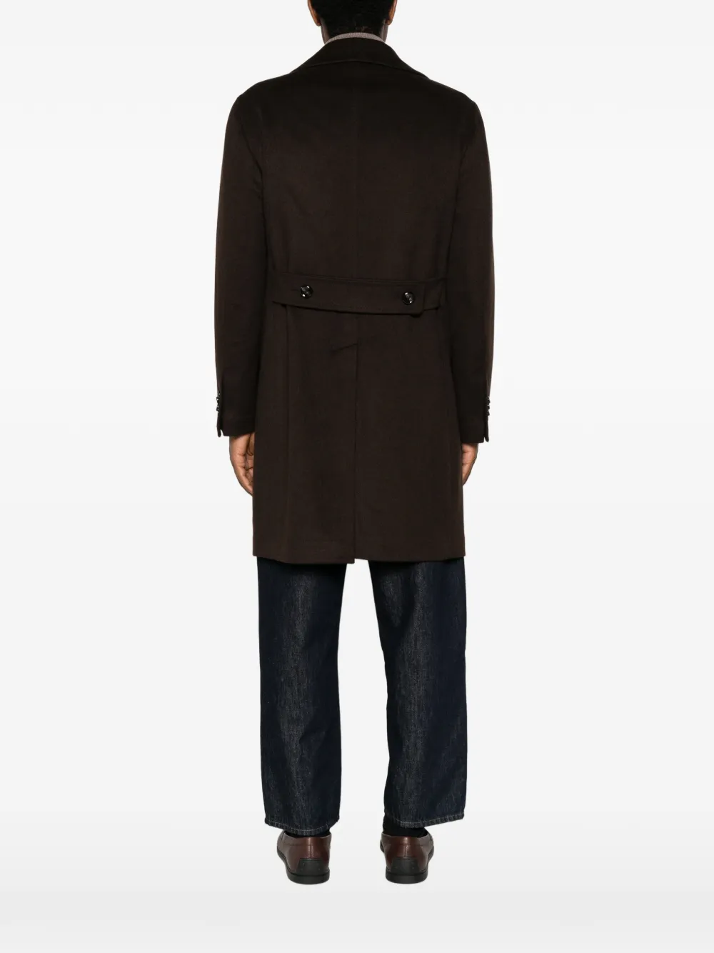 Tagliatore double-breasted coat Bruin