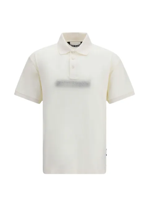Palm Angels Logo Spray regular polo shirt