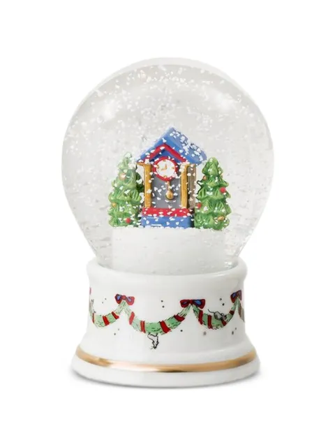 HUTSCHENREUTHER Christmas feast snow globe