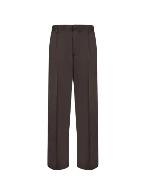 AMARANTO  pressed-crease tailored trousers