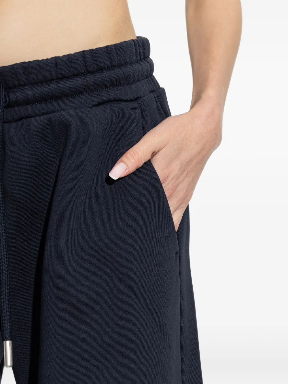 Off-White Trainingsbroek met elastische taille Blauw